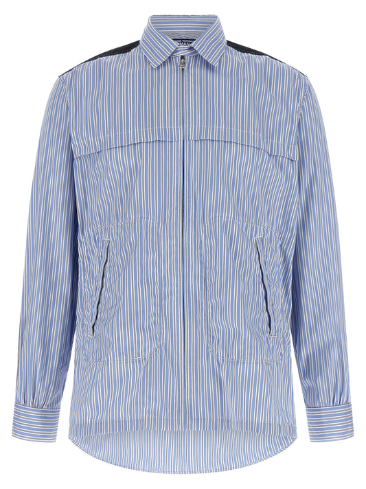Blusa de algodón azul Junya Watanabe