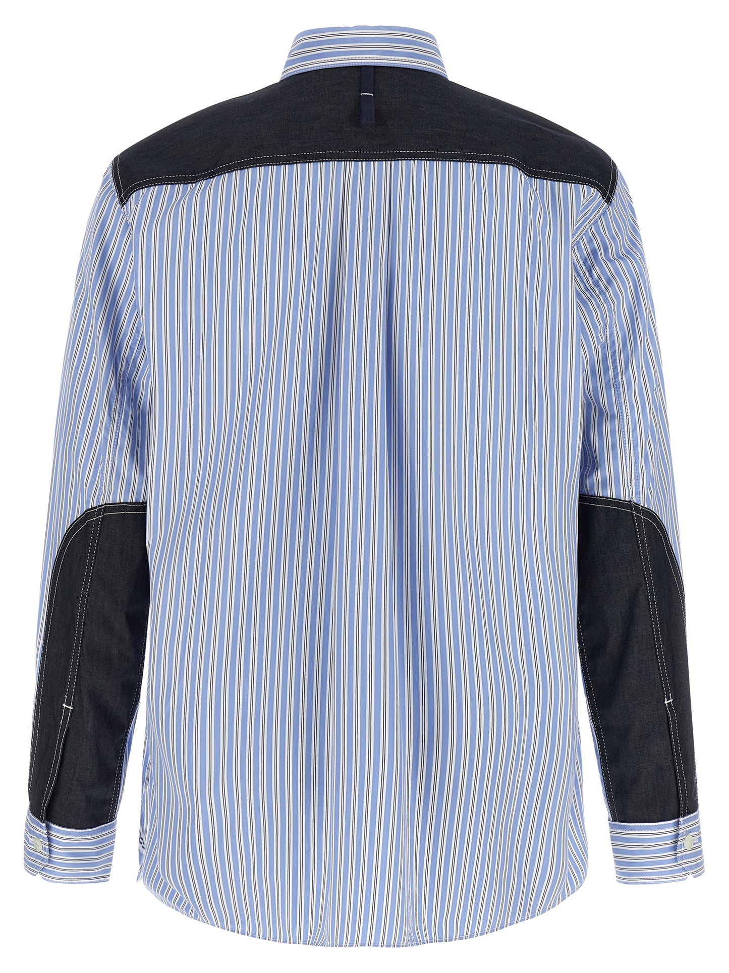 Blusa de algodón azul Junya Watanabe