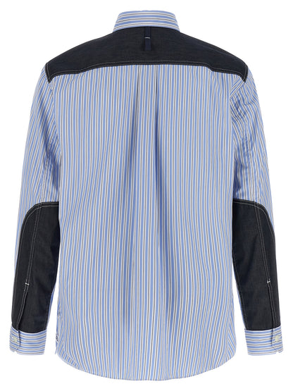 Blusa de algodón azul Junya Watanabe