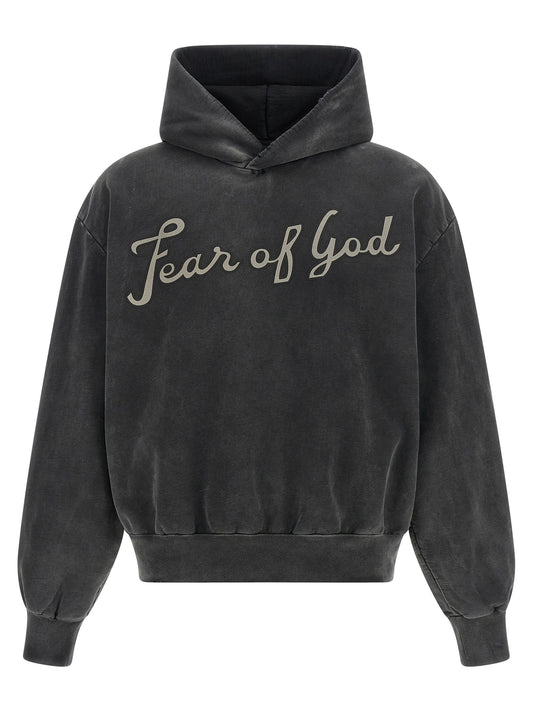 Sudadera de algodón negra Fear Of God