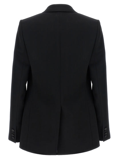 Blazer de lana negro de Saint Laurent