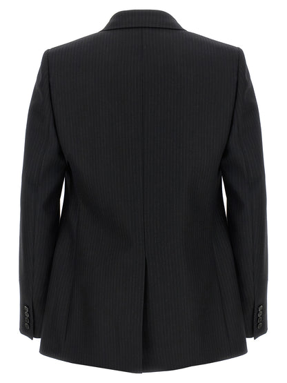 Blazer de lana negro de Saint Laurent