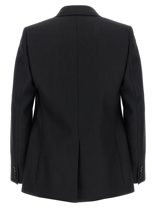 Blazer de lana negro de Saint Laurent