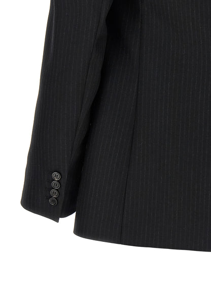 Blazer de lana negro de Saint Laurent