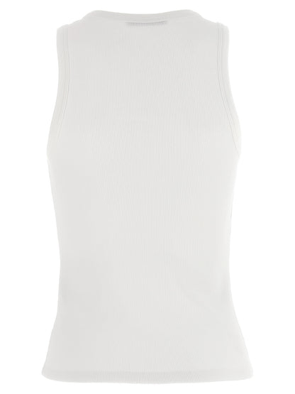 Camiseta Givenchy Sin Mangas Blanca - Algodón Ligero Suave