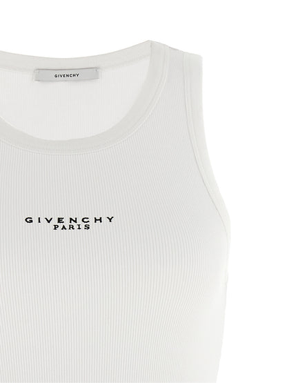 Camiseta Givenchy Sin Mangas Blanca - Algodón Ligero Suave