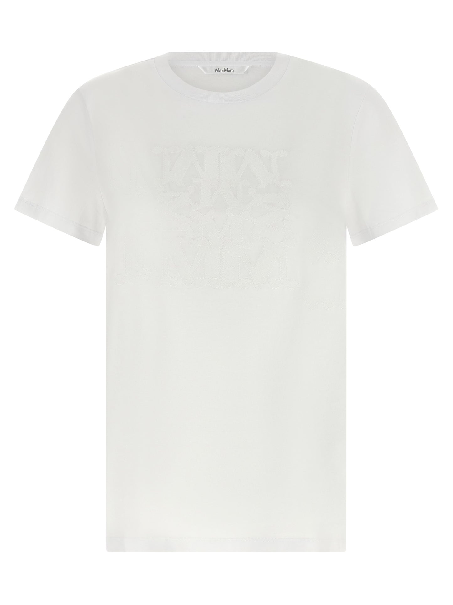Camiseta blanca de algodón Max Mara