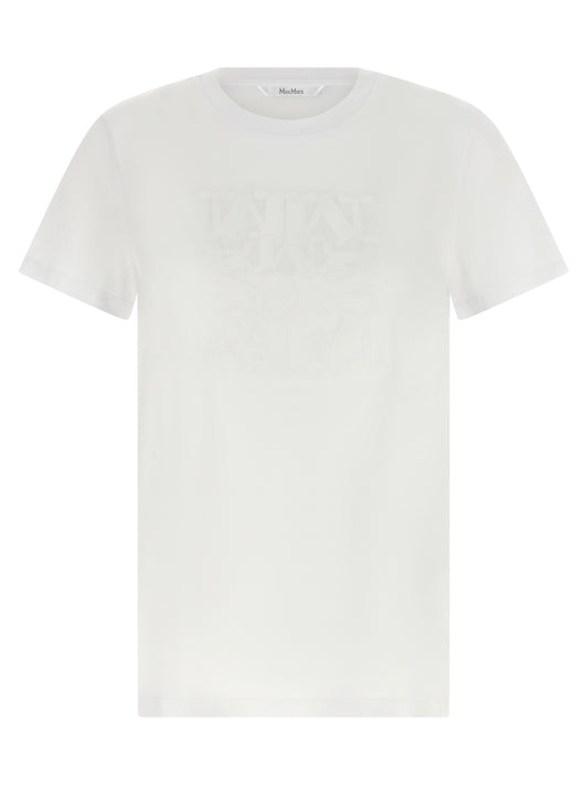 Camiseta blanca de algodón Max Mara