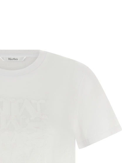 Camiseta blanca de algodón Max Mara