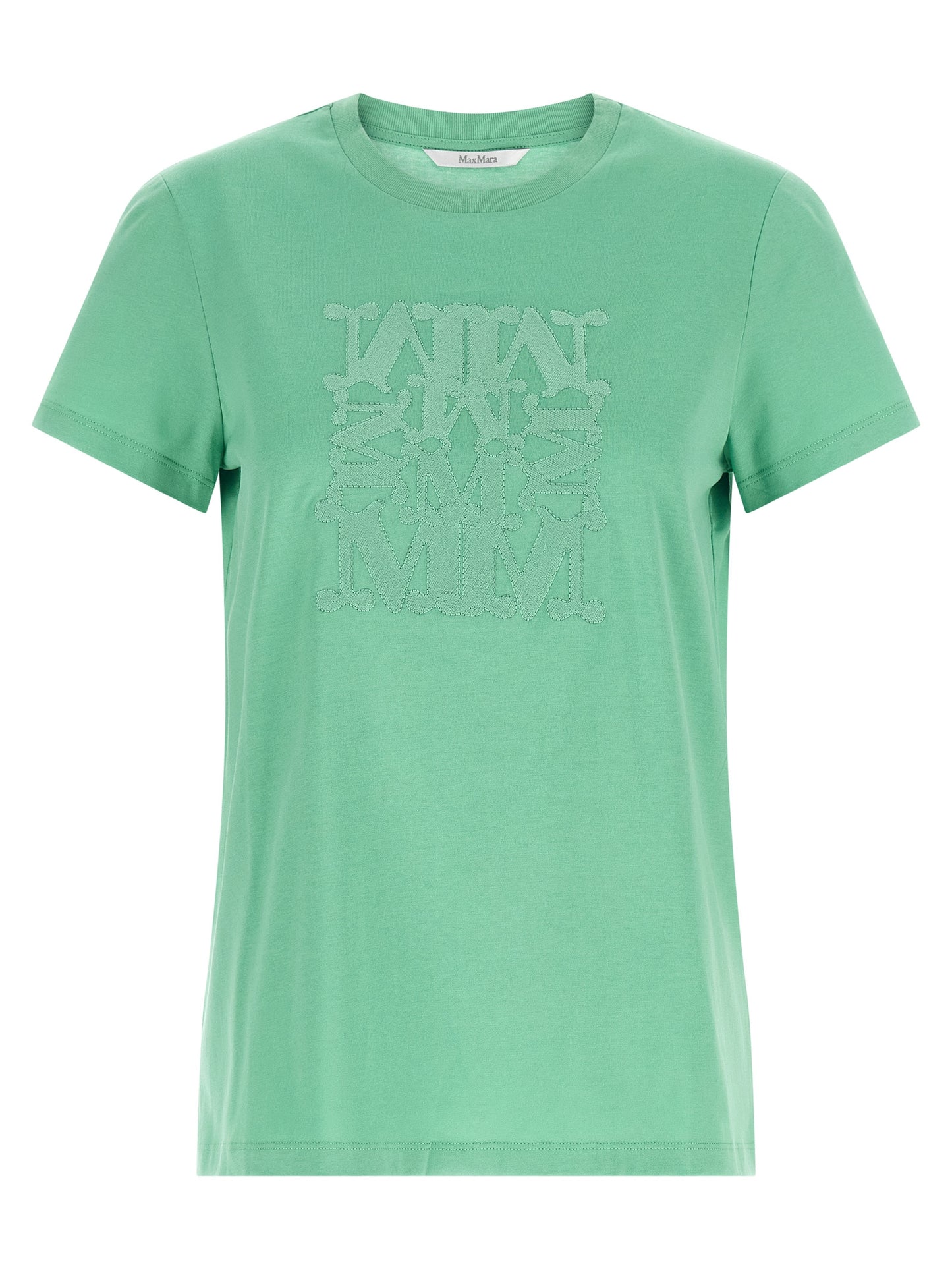 Camiseta bicolor de algodón Max Mara