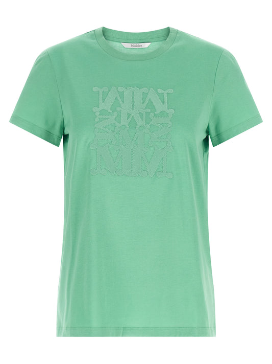 Camiseta bicolor de algodón Max Mara