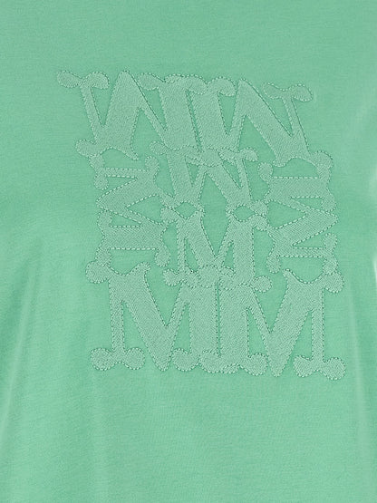 Camiseta bicolor de algodón Max Mara