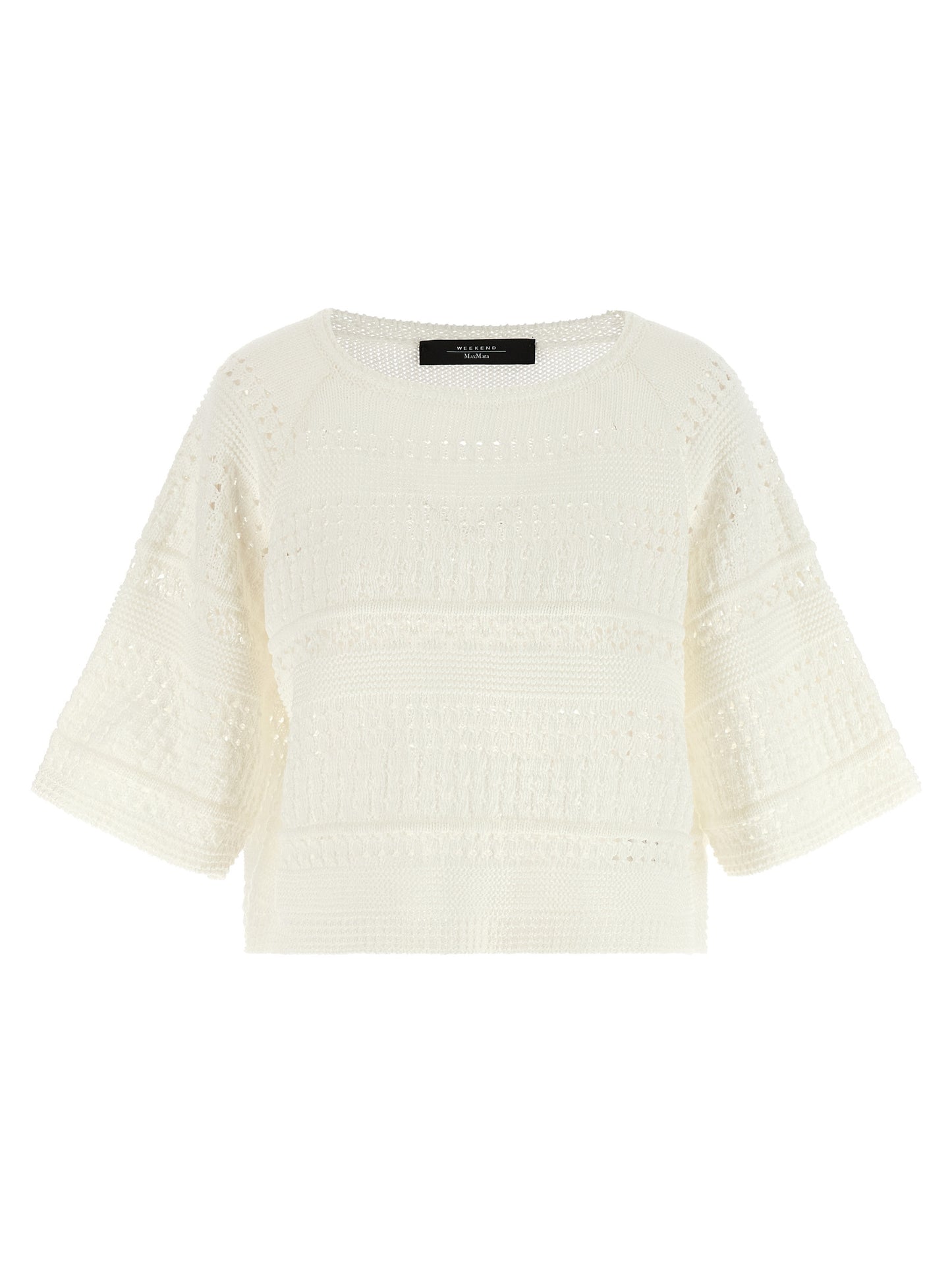 Cárdigan Max Mara de algodón blanco