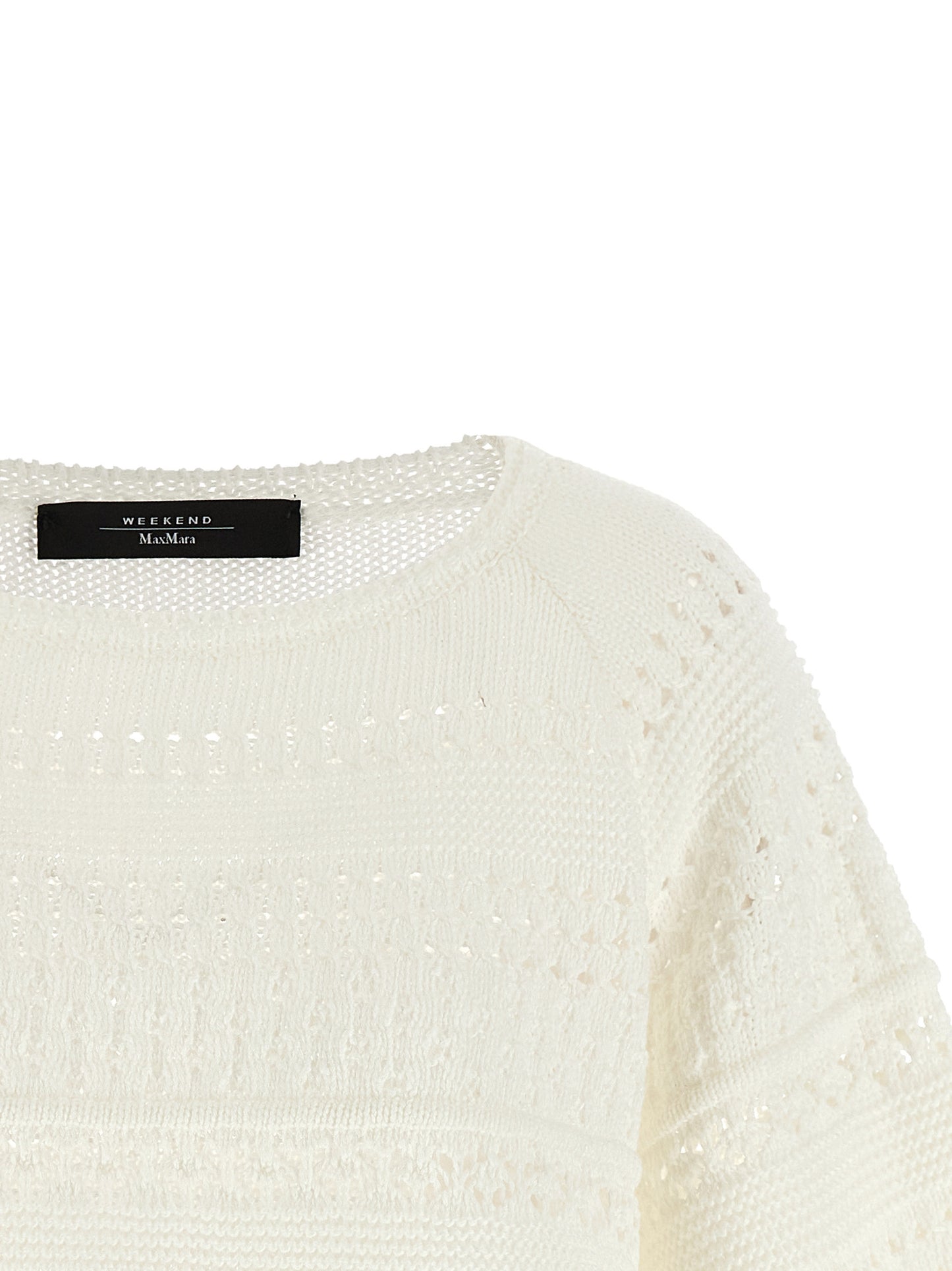 Cárdigan Max Mara de algodón blanco