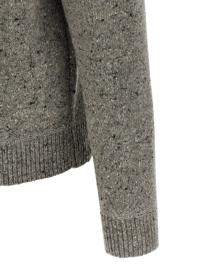Dsquared² Cardigan en Laine Grise Design Intemporel Basique