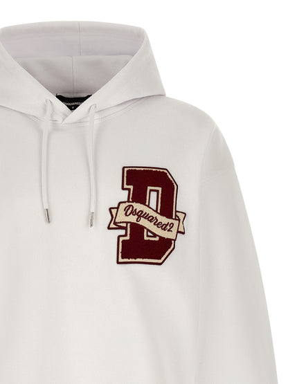 Sudadera Dsquared² de algodón blanco