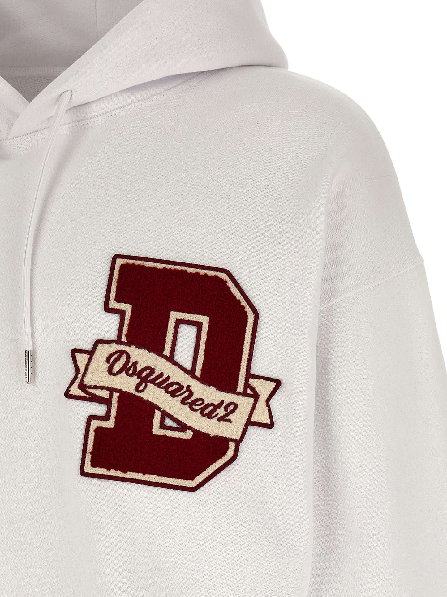 Sudadera Dsquared² de algodón blanco