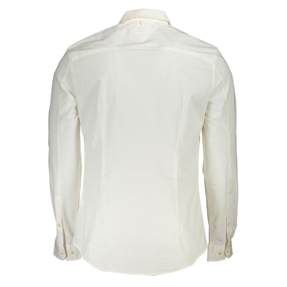 Camisa de hombre Tommy Hilfiger de algodón blanco