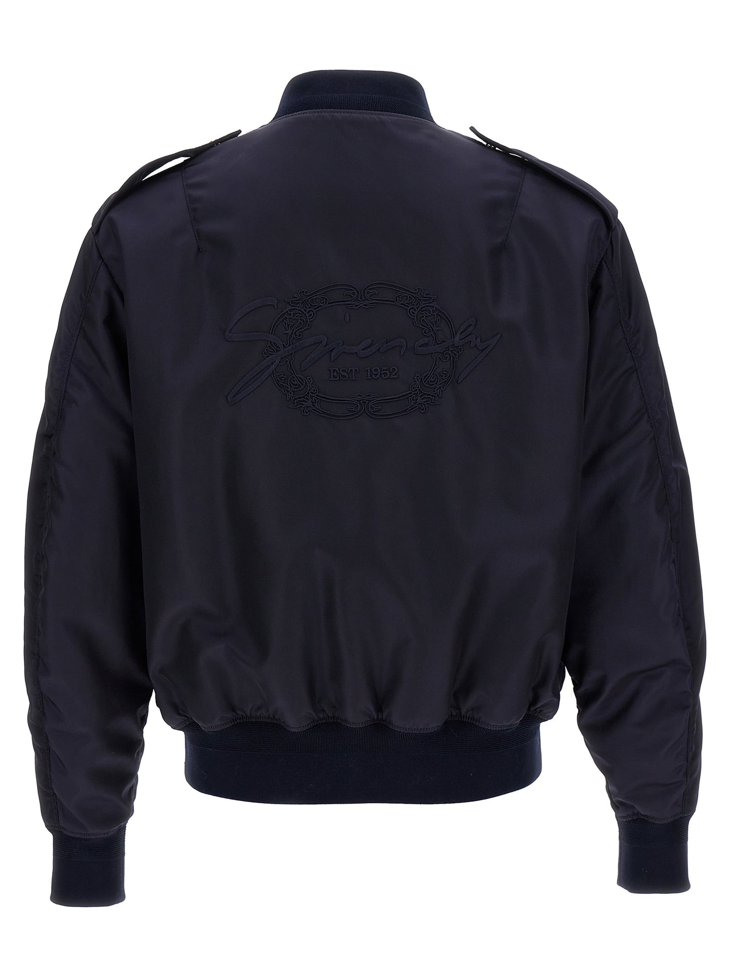 Bomber de poliamida azul Givenchy
