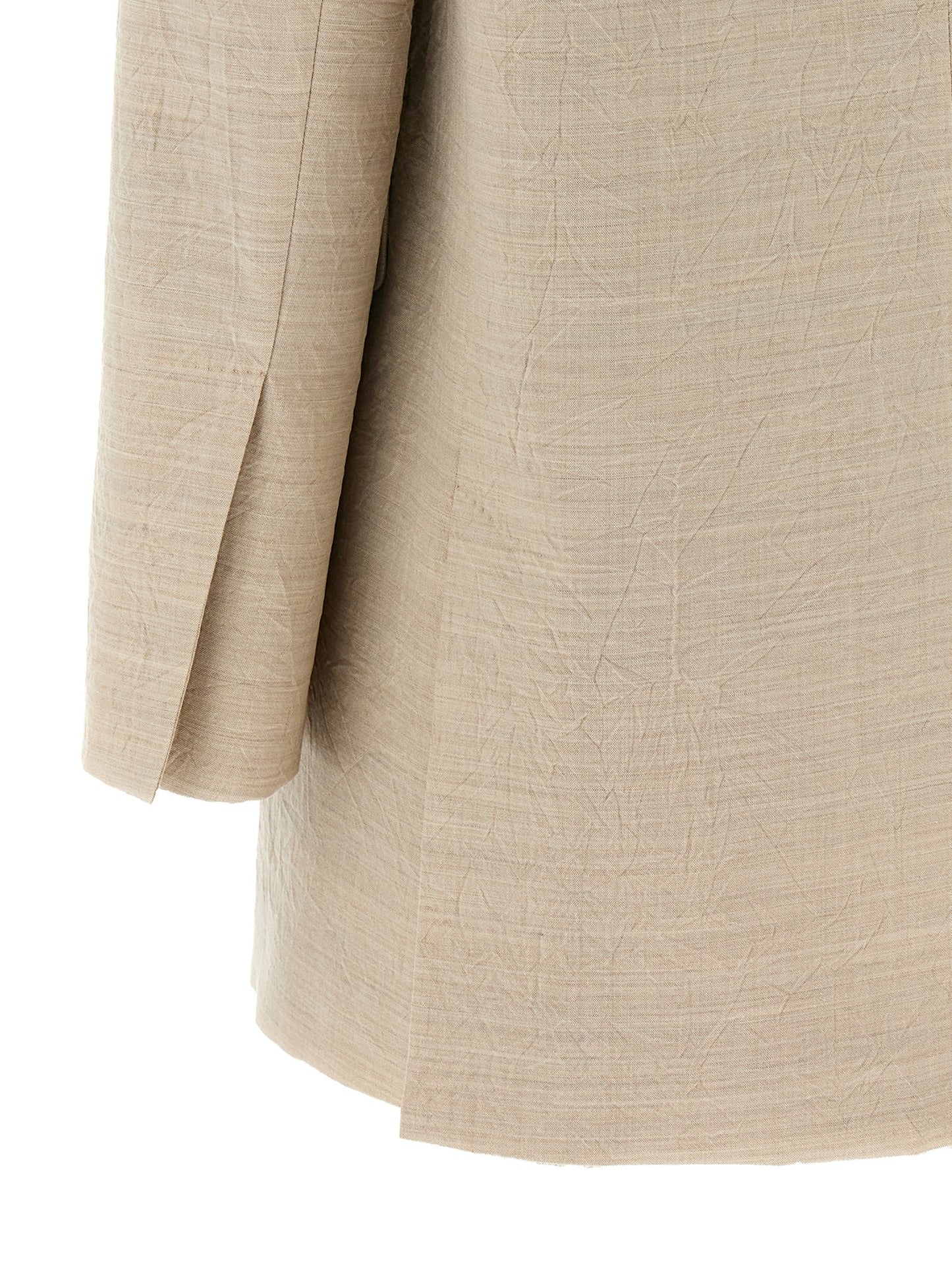Blazer Max Mara de lana virgen beige