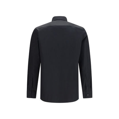 Camisa de vestir Givenchy negra de algodón