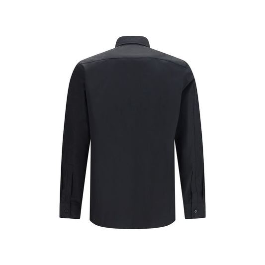 Camisa de vestir Givenchy negra de algodón