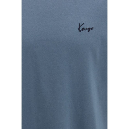 Camiseta Kenzo azul de algodón