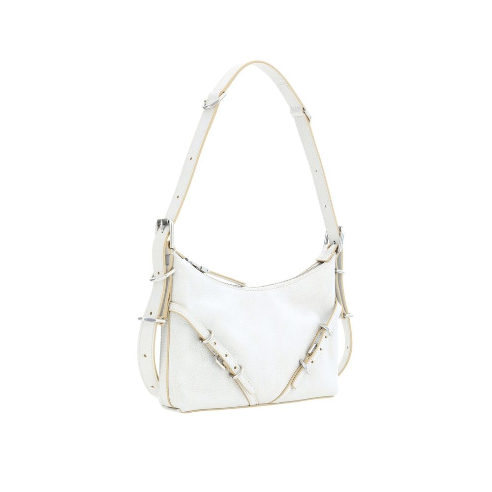Sac à bandoulière Givenchy en cuir blanc zippé