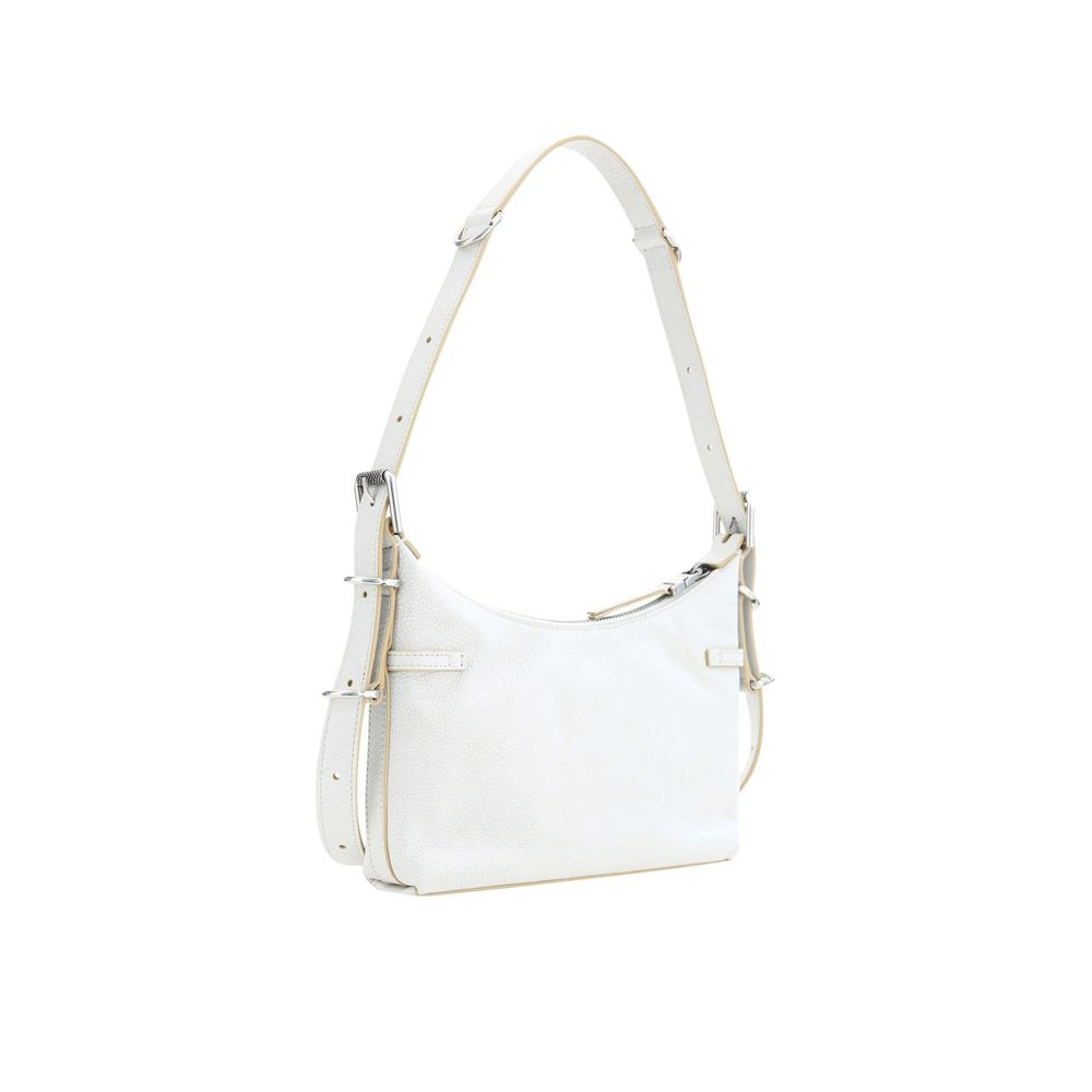 Sac à bandoulière Givenchy en cuir blanc zippé