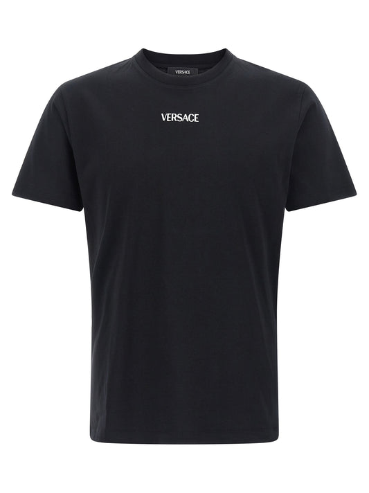 Camiseta Versace negra de algodón