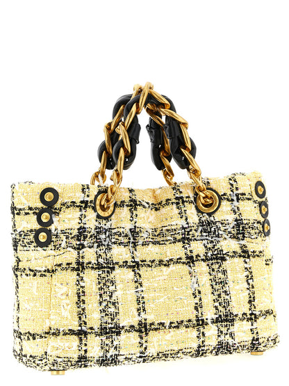 Bolso tote Balmain de poliéster multicolor