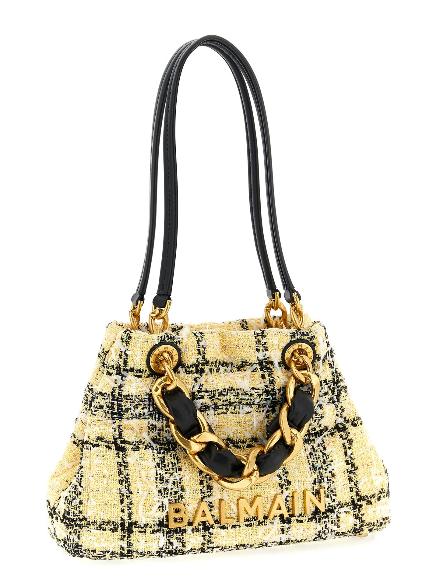 Bolso tote Balmain de poliéster multicolor