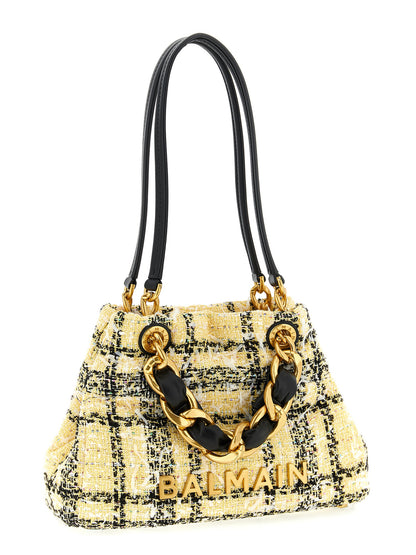 Bolso tote Balmain de poliéster multicolor