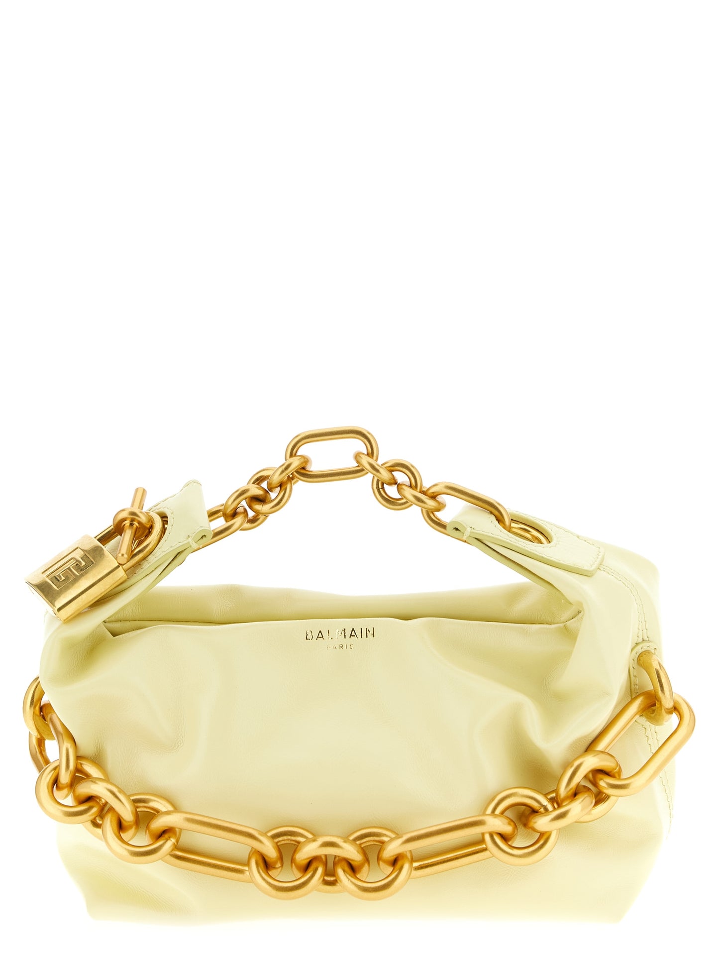 Bolso De Mano Balmain Sync Mini En Cuero De Becerro Bicolor