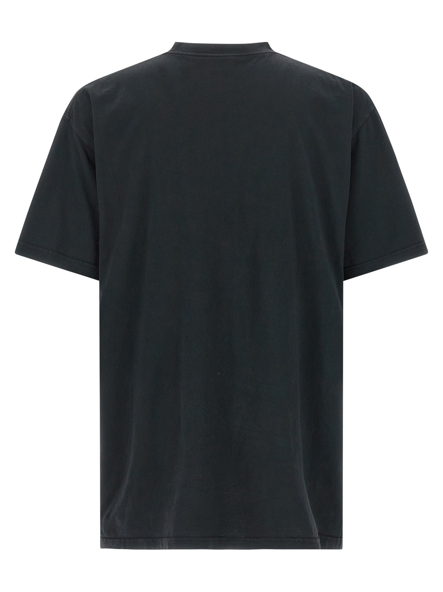 T-shirt en coton noir Balenciaga