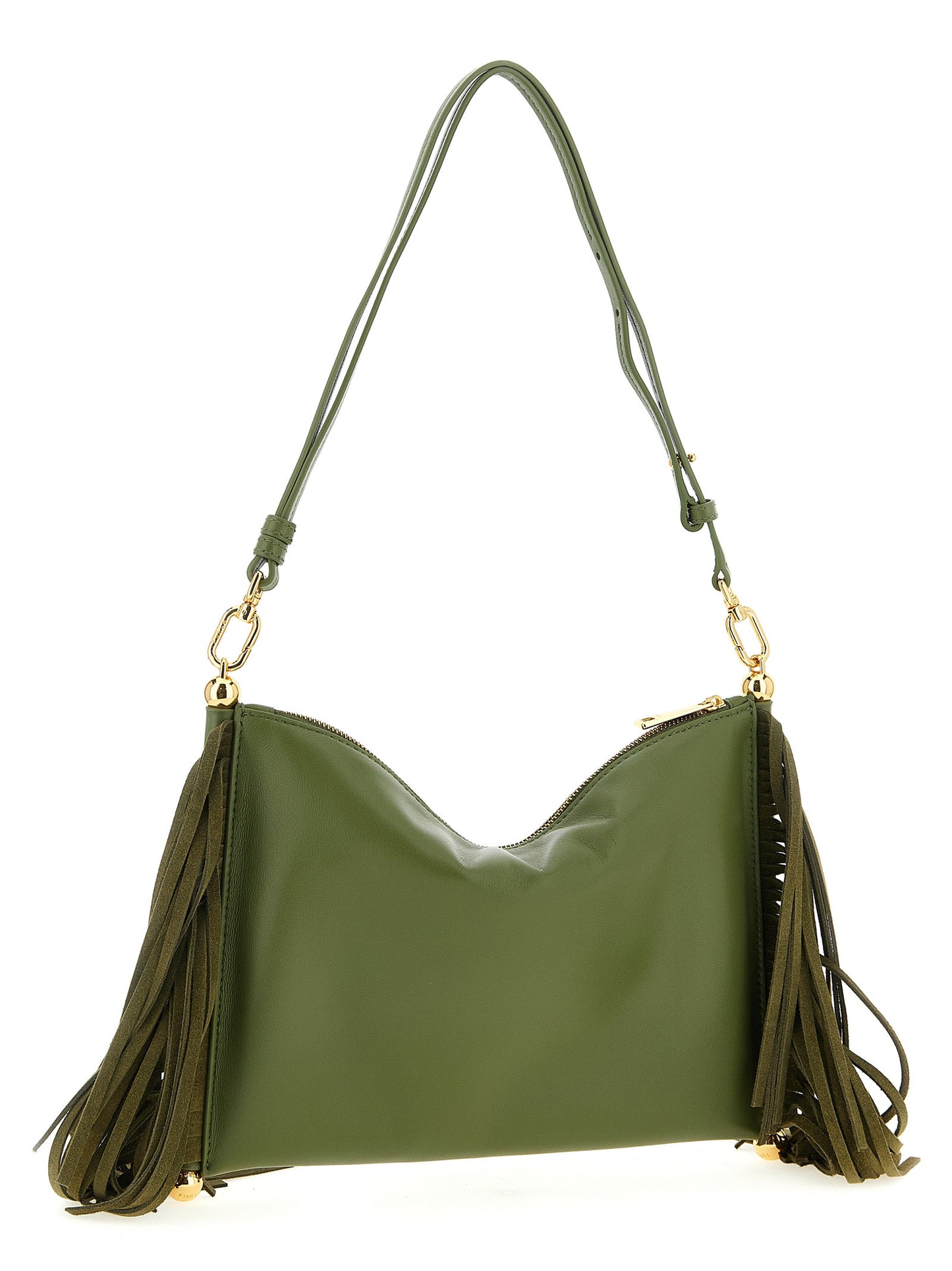 Bolso de hombro Furla bicolor de piel de cordero