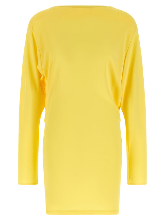 Vestido Corto Bicolor de Viscosa Jacquemus