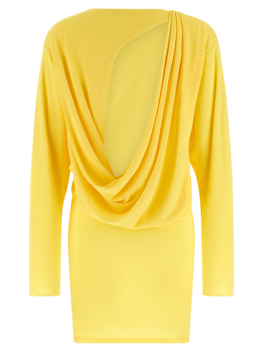 Vestido Corto Bicolor de Viscosa Jacquemus
