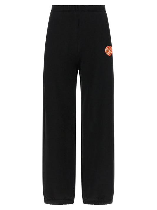 Kenzo Pantalones Jogger En Negro De Algodón - Deportivos