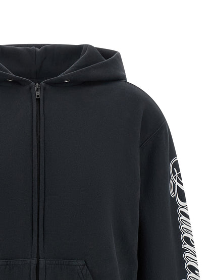Sweat-shirt Balenciaga en coton noir