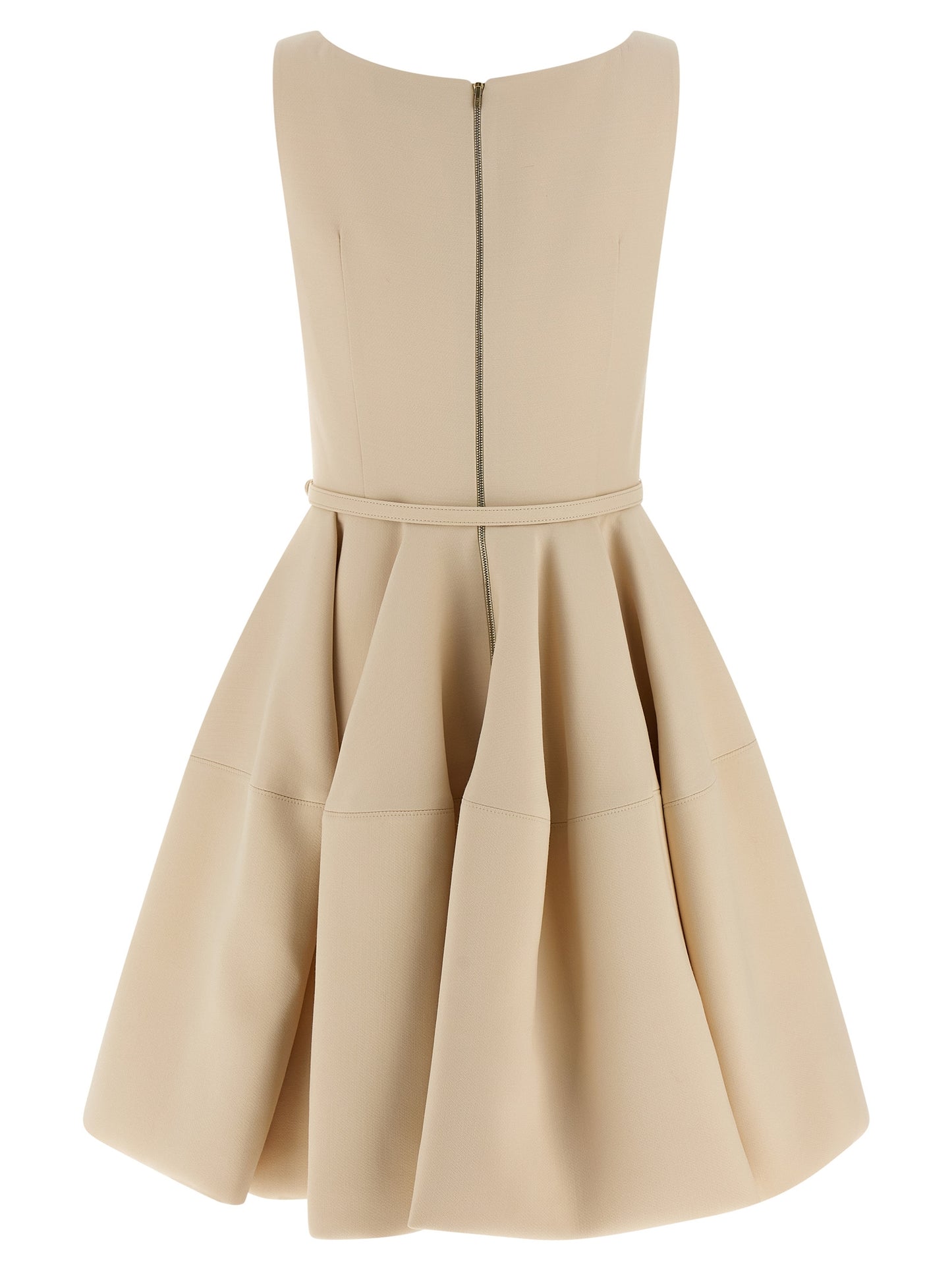 Minivestido corto Fendi de lana multicolor