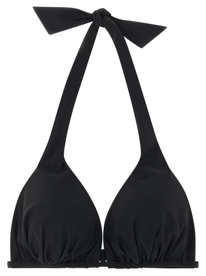 Bikini Dolce & Gabbana de poliamida negra
