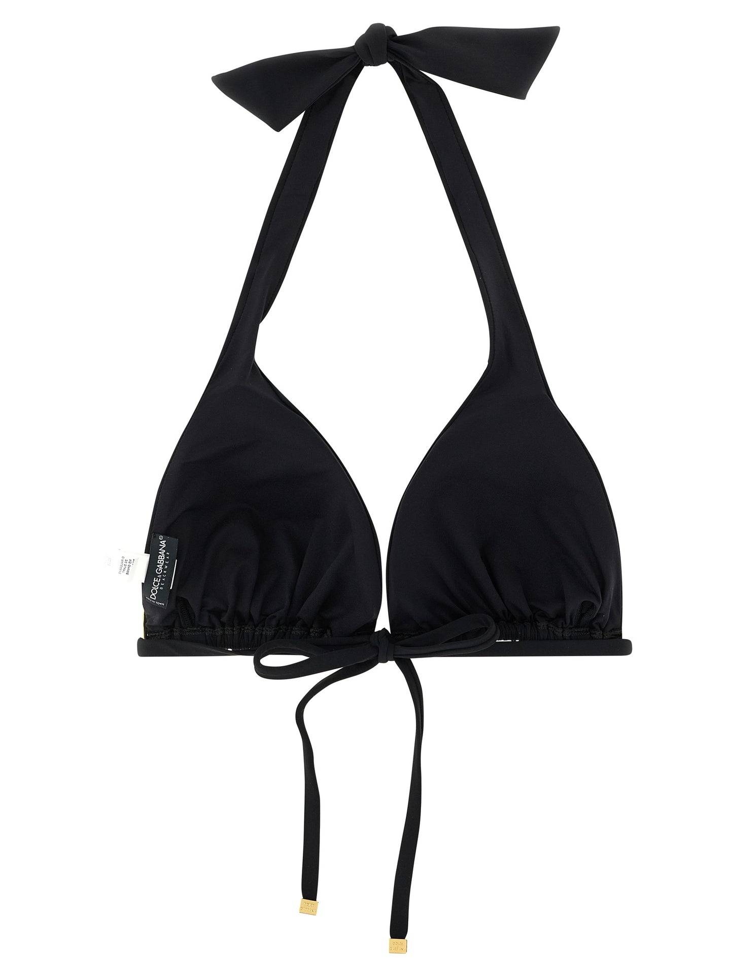 Bikini Dolce & Gabbana de poliamida negra