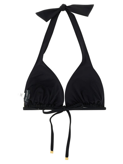 Bikini Dolce & Gabbana de poliamida negra