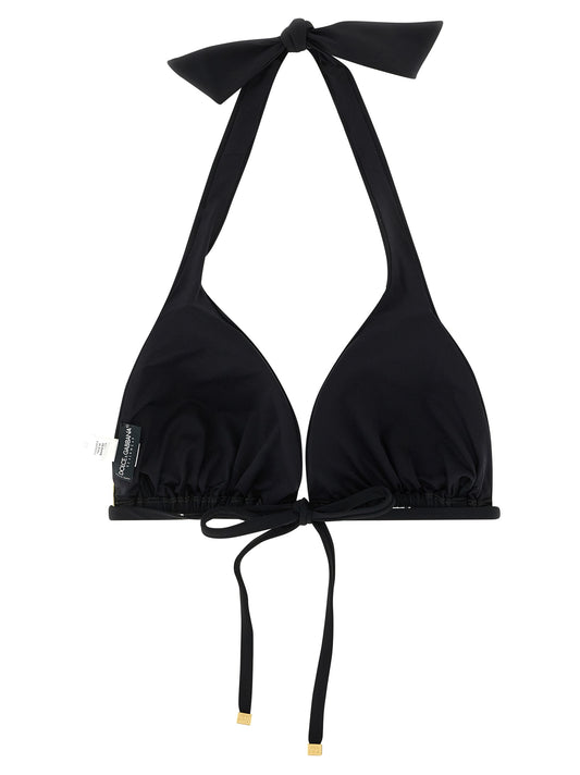 Bikini Dolce & Gabbana de poliamida negra