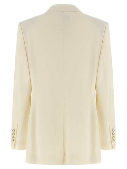Blazer Dolce & Gabbana de lana virgen blanco