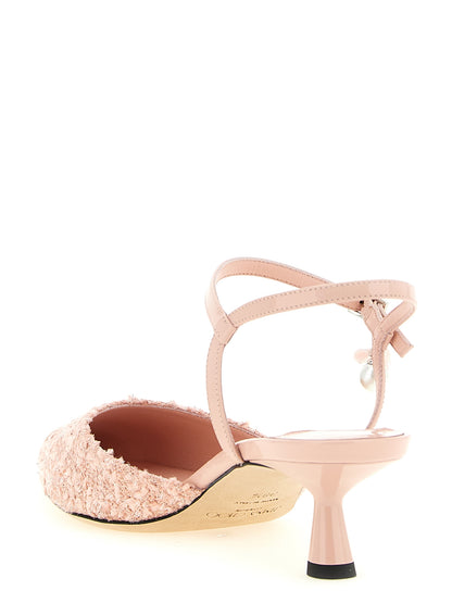 Zapatos de tacón medio Jimmy Choo multicolor de Tencel