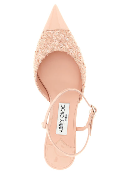 Zapatos de tacón medio Jimmy Choo multicolor de Tencel