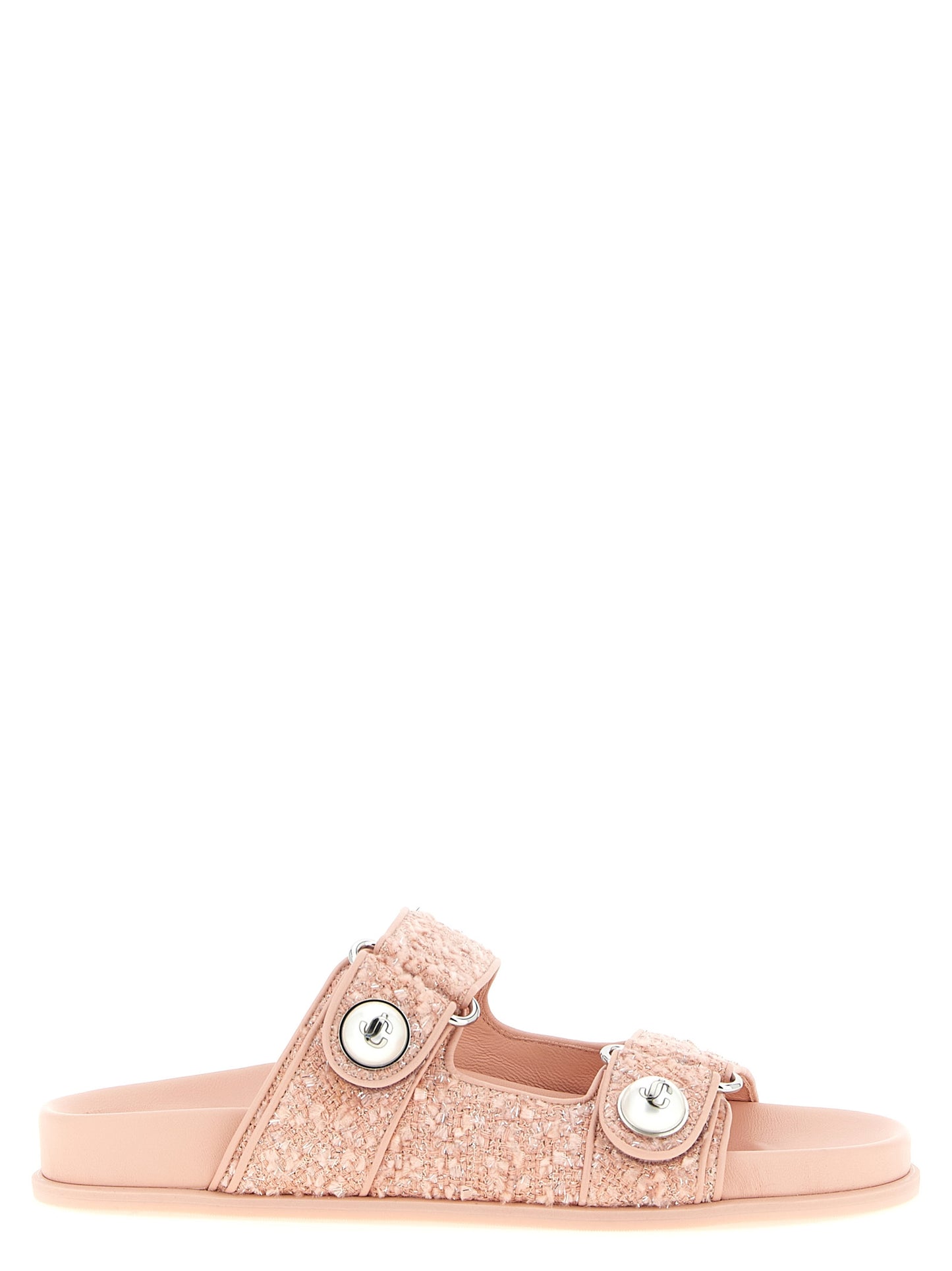 Slides multicolores de Tencel Jimmy Choo
