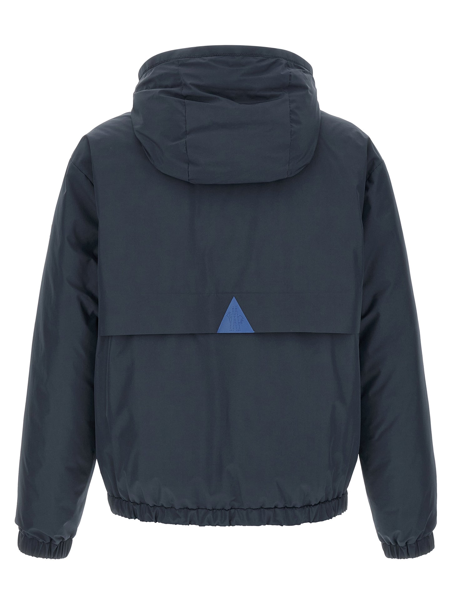 Chaqueta Shell Técnica En Poliamida Azul Moncler Grenoble